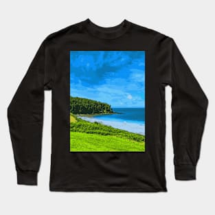 Pirate Coast - Landscape Long Sleeve T-Shirt